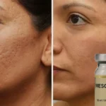 Significant clinical transformation after targeted mesotherapy application.